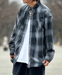 STORMY | ストーミー STORMY シャツ OMBRE CHECK SHIRTS オンブレーシャツ チェックシャツ(シャツ/ブラウス)