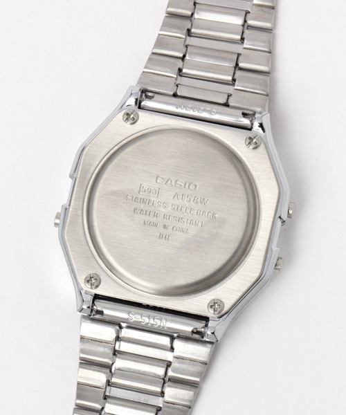 CASIO（カシオ）の「【CASIO】A158WA-1JH【大型店・WEB限定】（アナログ腕時計・メンズ・グレー・FREE）」の6枚目の写真