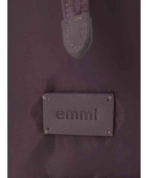 emmi(エミ)の「【emmi atelier】2way巾着バッグ(ショルダーバッグ・レディース・パープル/ライム/ブラック・FREE)」の14枚目の写真