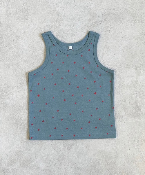 HOGAN RANCH WEAR（ホーガンランチウエア）の「ソウガラタンクトップ(80～120cm)（タンクトップ・キッズ・ベージュ/グレー/ブルー/グレー系その他/チャコール/オフホワイト・80/90/100/110/120）」の3枚目の写真