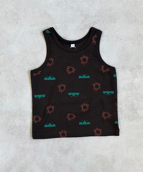 HOGAN RANCH WEAR（ホーガンランチウエア）の「ソウガラタンクトップ(80～120cm)（タンクトップ・キッズ・ベージュ/グレー/ブルー/グレー系その他/チャコール/オフホワイト・80/90/100/110/120）」の5枚目の写真