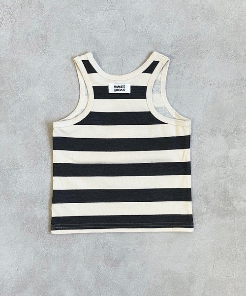 HOGAN RANCH WEAR（ホーガンランチウエア）の「ソウガラタンクトップ(80～120cm)（タンクトップ・キッズ・ベージュ/グレー/ブルー/グレー系その他/チャコール/オフホワイト・80/90/100/110/120）」の16枚目の写真