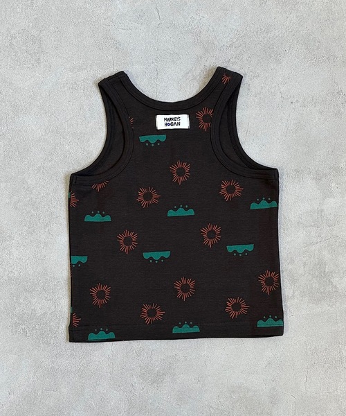 HOGAN RANCH WEAR（ホーガンランチウエア）の「ソウガラタンクトップ(80～120cm)（タンクトップ・キッズ・ベージュ/グレー/ブルー/グレー系その他/チャコール/オフホワイト・80/90/100/110/120）」の7枚目の写真