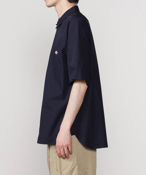 DANTON 半袖シャツ綿100% ネイビー Danton 「DANTON」 半袖シャツ 44 ネイビー メンズ : ZOZOTOWN
