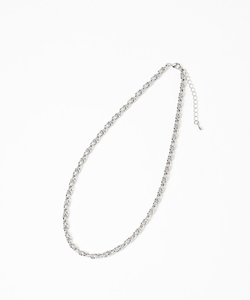 PAGEBOY（ページボーイ）の「オーバルチェーンネックレス（ネックレス・レディース・シルバー/ゴールド・FREE）」の3枚目の写真