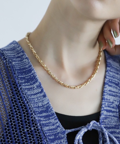 PAGEBOY（ページボーイ）の「オーバルチェーンネックレス（ネックレス・レディース・シルバー/ゴールド・FREE）」の10枚目の写真