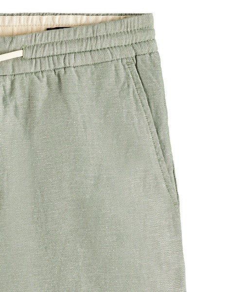 SCOTCH&SODA（スコッチアンドソーダ）の「リネンツイル バミューダショーツ / Fave【171555】（その他パンツ・メンズ・ライトグリーン/ネイビー・MEDIUM/LARGE/SMALL）」の10枚目の写真