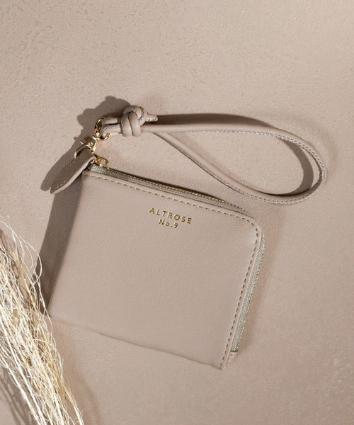 ALTROSE（アルトローズ）の「L字ファスナー ミニ財布 シンシア（財布・レディース・マスタード/ブラック系/ベージュ/ブラウン系/ブラック/アイボリー系/ブルー/シルバー・FREE）」の11枚目の写真