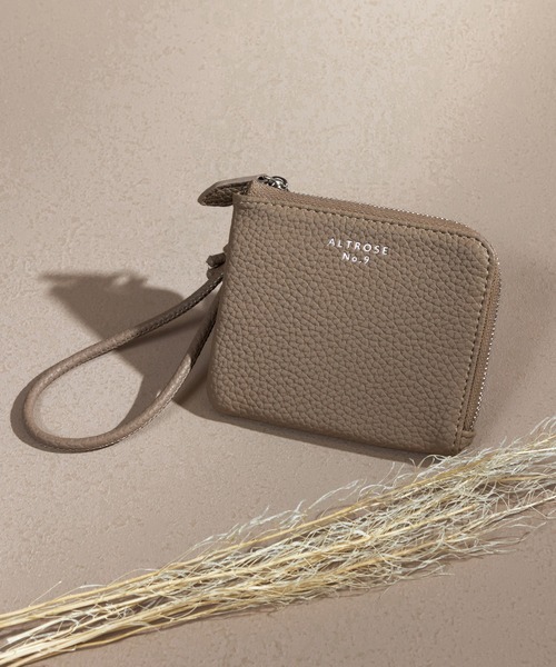 ALTROSE（アルトローズ）の「L字ファスナー ミニ財布 シンシア（財布・レディース・マスタード/ブラック系/ベージュ/ブラウン系/ブラック/アイボリー系/ブルー/シルバー・FREE）」の14枚目の写真