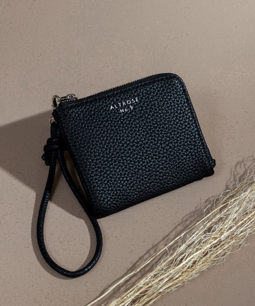 ALTROSE（アルトローズ）の「L字ファスナー ミニ財布 シンシア（財布・レディース・マスタード/ブラック系/ベージュ/ブラウン系/ブラック/アイボリー系/ブルー/シルバー・FREE）」の15枚目の写真