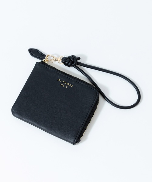 ALTROSE（アルトローズ）の「L字ファスナー ミニ財布 シンシア（財布・レディース・マスタード/ブラック系/ベージュ/ブラウン系/ブラック/アイボリー系/ブルー/シルバー・FREE）」の18枚目の写真