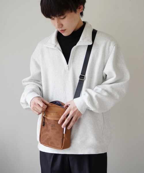 KANGOL(カンゴール)の「【 KANGOL / カンゴール 】 メッシュ ポケット ショルダーバッグ(ショルダーバッグ・メンズ・ブラウン/ブラック/ホワイト/ブラック×ホワイト・FREE)」の15枚目の写真