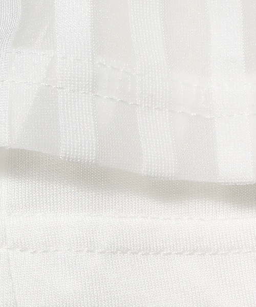 SENSE OF PLACE by URBAN RESEARCH（センスオブプレイスバイアーバンリサーチ）の「シアーストライププチハイタンク（タンクトップ・レディース・ホワイト/ブラック/ライトブルー・FREE）」の11枚目の写真