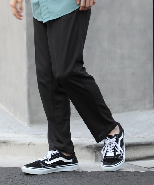 SETUP7(セットアップセブン)の「【SETUP7】ポリエステル メッシュイージースラックス 055160 KDM(スラックス・メンズ・ネイビー/ブラック・M/L/LL/S)」の7枚目の写真