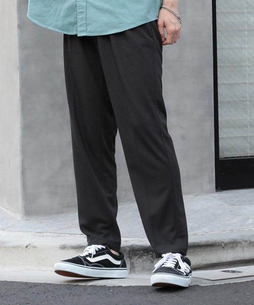 SETUP7(セットアップセブン)の「【SETUP7】ポリエステル メッシュイージースラックス 055160 KDM(スラックス・メンズ・ネイビー/ブラック・M/L/LL/S)」の10枚目の写真