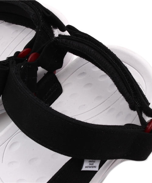 FACETASM（ファセッタズム）の「CANVAS SANDAL（サンダル・メンズ・ブラック×ホワイト/ブラック/ホワイト×ブルー・3/1/4/5）」の8枚目の写真