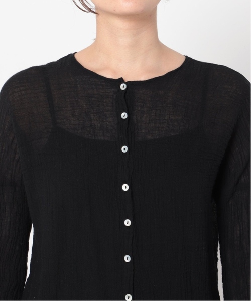 Plage アトリエフランセ 別注 HENLY NECK L/SL シャツ LES ATELIERS FRANCAIS DE CONFECTION】別注 HENLY NECK L/SL シャツ