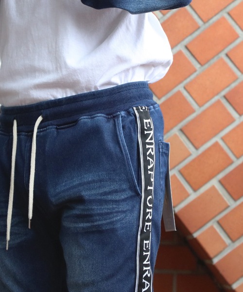 8(eight)(エイト)の「ロゴテープジョガーパンツ(デニムパンツ・メンズ・ブルー/ネイビー・MEDIUM/LARGE/X-LARGE)」の20枚目の写真