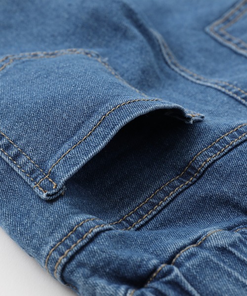 URBAN CHERRY（アーバンチェリー）の「センタースリットデザインフレアデニムパンツ（デニムパンツ・キッズ・ブルー・140cm/120cm/110cm/130cm）」の9枚目の写真