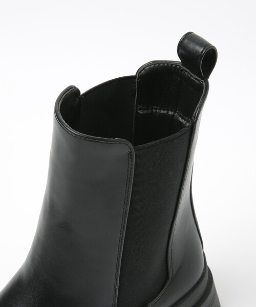 coen（コーエン）の「トラックソールサイドゴアブーツ（ブーツ・レディース・ブラック/ナチュラル・23cm/23.5cm/24.5cm/25cm）」の20枚目の写真