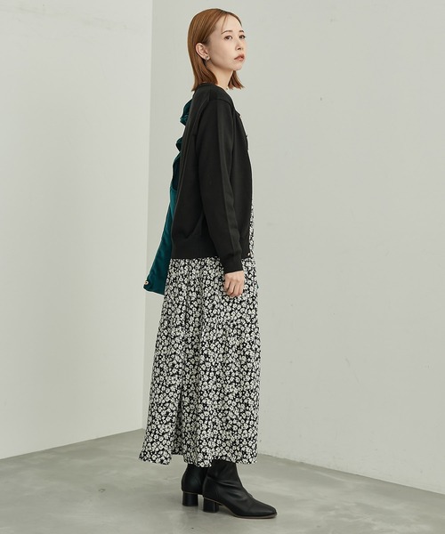 ROPE' PICNIC（ロペピクニック）の「BIO GRACEベーシックニットカーディガン（カーディガン/ボレロ・レディース・ブラック/キナリ/ターコイズブルー/レッド/マスタード・38）」の10枚目の写真