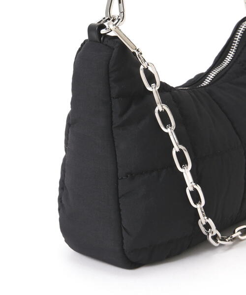 N.（N. Natural Beauty Basic）（エヌエヌナチュラルビューティーベーシック）の「◆ナイロンワンショルダーバッグ（ビジネスバッグ・レディース・ホワイト/ブラック・ﾌﾘ-）」の17枚目の写真