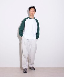 GLOSTER | 【限定展開】【GLOSTER/グロスター】ルーズ ラグランスリーブ ロンT ベーシック(Tシャツ/カットソー)