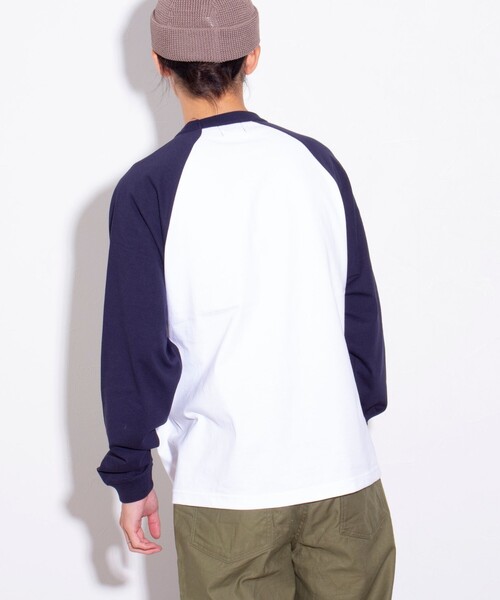 GLOSTER（グロスター）の「【限定展開】【GLOSTER/グロスター】ルーズ ラグランスリーブ ロンT ベーシック（Tシャツ/カットソー・メンズ・ホワイト系その他/ホワイト系その他2/ホワイト系その他3・M/L/XL）」の22枚目の写真