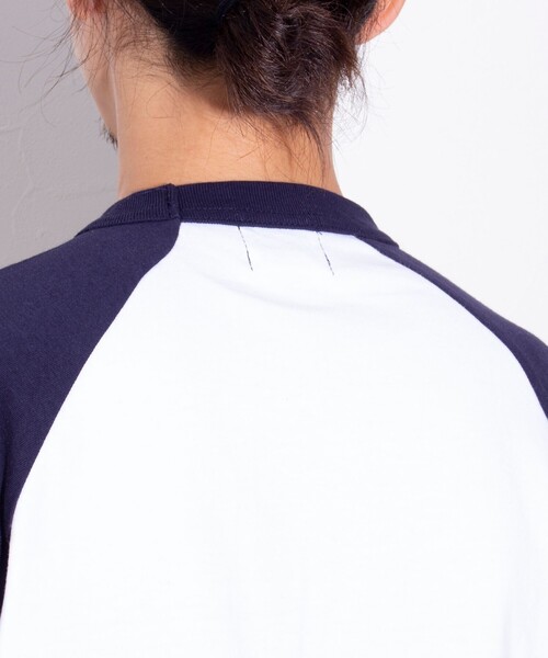 GLOSTER（グロスター）の「【限定展開】【GLOSTER/グロスター】ルーズ ラグランスリーブ ロンT ベーシック（Tシャツ/カットソー・メンズ・ホワイト系その他/ホワイト系その他2/ホワイト系その他3・M/L/XL）」の11枚目の写真