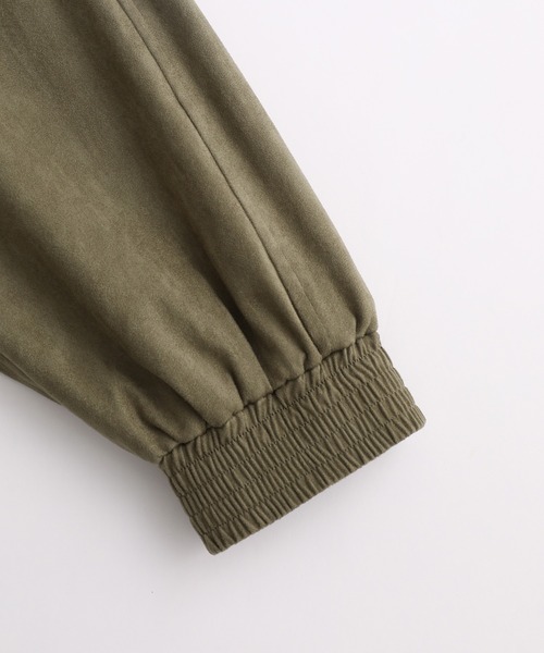 【小松マテーレ】コマスエード スタンドカラー ブルゾン / イージーケア / 3シーズン着用可能