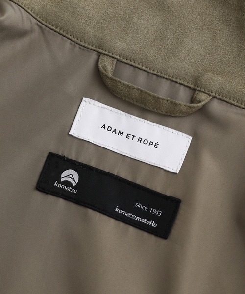 【小松マテーレ】コマスエード スタンドカラー ブルゾン / イージーケア / 3シーズン着用可能