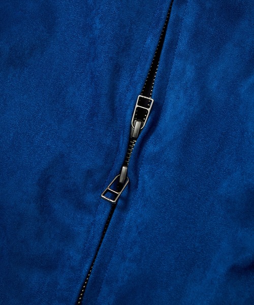 【小松マテーレ】コマスエード スタンドカラー ブルゾン / イージーケア / 3シーズン着用可能