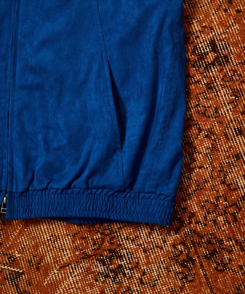 【小松マテーレ】コマスエード スタンドカラー ブルゾン / イージーケア / 3シーズン着用可能