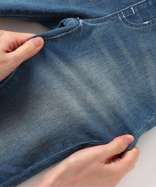 BREEZE(ブリーズ)の「【20周年復刻シリーズ】シワ加工デニムパンツ(デニムパンツ・キッズ・ブルー/その他10/ネイビー・130/150/100/110/90/80/140/120)」の13枚目の写真