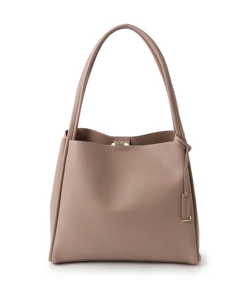 OPAQUE.CLIP（オペークドットクリップ）の「◆【軽量】フェイクレザー3層トートバッグ（トートバッグ・レディース・ライトグレー/ブラック/ベージュ/チャコールグレー・00）」の17枚目の写真