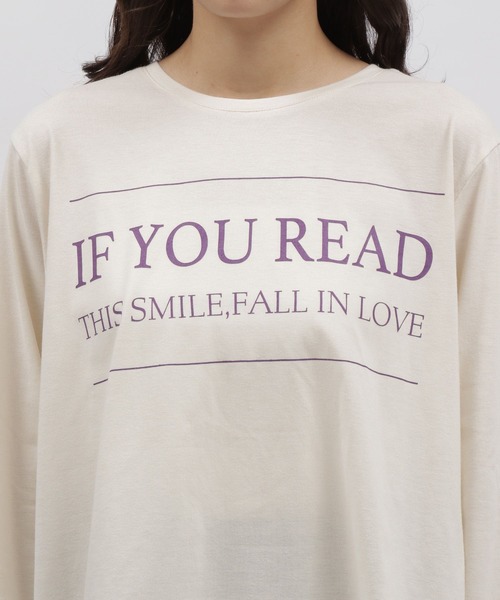 LAKOLE(ラコレ)の「ロゴプリントT / 977352(Tシャツ/カットソー・レディース・グレー/ブラック/ブルー/オフホワイト・MEDIUM/SMALL)」の10枚目の写真