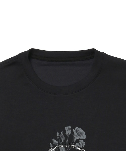 JUNRED（ジュンレッド）の「フラワー刺繍ロングスリーブTシャツ（Tシャツ/カットソー・メンズ・ホワイト/グリーン/ブラック・L/M/S）」の17枚目の写真