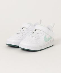 NIKE | NIKE ナイキ 12-16 COURT BOROUGH LOW (TD) コート ボロー LOW リクラフト TD KDV5458 102WHT/JADICE(スニーカー)