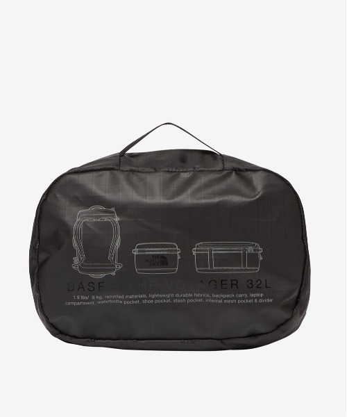 THE NORTH FACE(ザノースフェイス)の「【THE NORTH FACE/ザ ノースフェイス】BC VOYAGER LITE 32(ボストンバッグ・メンズ・ブラック×ホワイト/ブラック系その他・FREE)」の18枚目の写真
