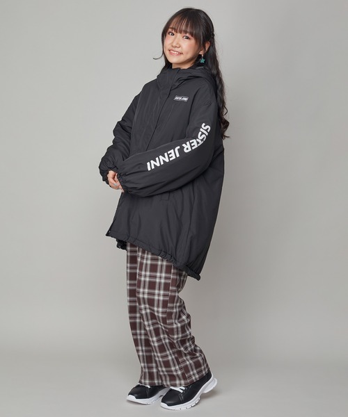 SISTER JENNI(SISTER JENNI)の「【はっ水加工】【軽量】中綿モンスターコート(その他アウター・キッズ・ブラック/グレー・160cm/140cm/130cm/150cm)」の10枚目の写真