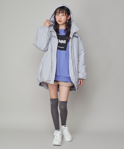 SISTER JENNI(SISTER JENNI)の「【はっ水加工】【軽量】中綿モンスターコート(その他アウター・キッズ・ブラック/グレー・160cm/140cm/130cm/150cm)」の17枚目の写真