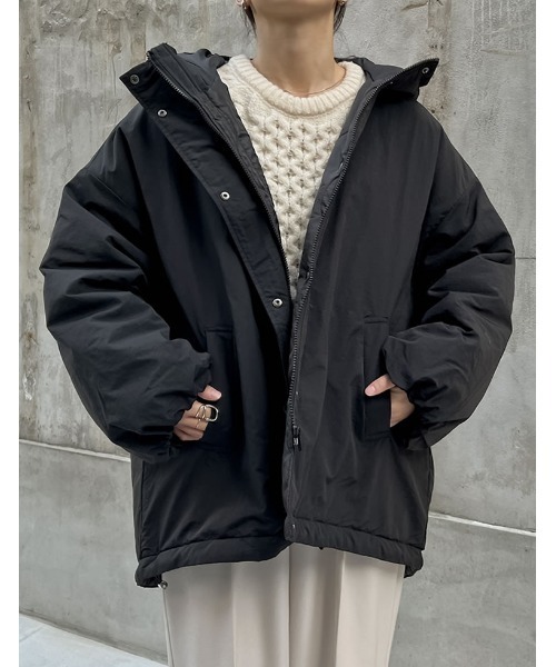 ZOZO限定　アングリッド　オーバーサイズ ブラック モンスターコート ZOZO限定 アングリッド オーバーサイズ ブラック モンスターコート