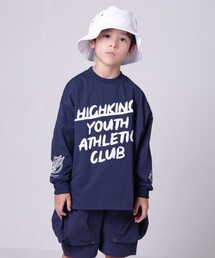 highking | highking / youth ロングスリーブ Tシャツ 24（100～120cm ）(Tシャツ/カットソー)