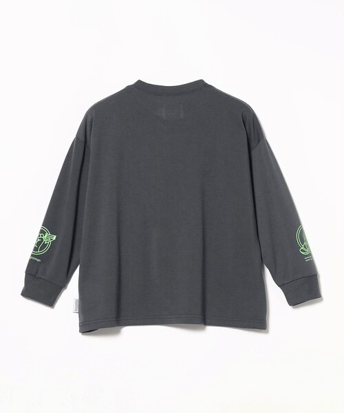 highking(ハイキング)の「highking / youth ロングスリーブ Tシャツ 24(100~120cm )(Tシャツ/カットソー・キッズ・ブラック/ネイビー・110/100)」の5枚目の写真