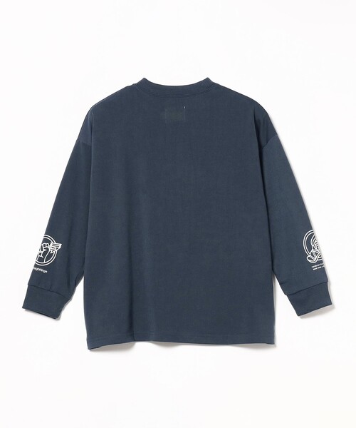 highking(ハイキング)の「highking / youth ロングスリーブ Tシャツ 24(100~120cm )(Tシャツ/カットソー・キッズ・ブラック/ネイビー・110/100)」の10枚目の写真