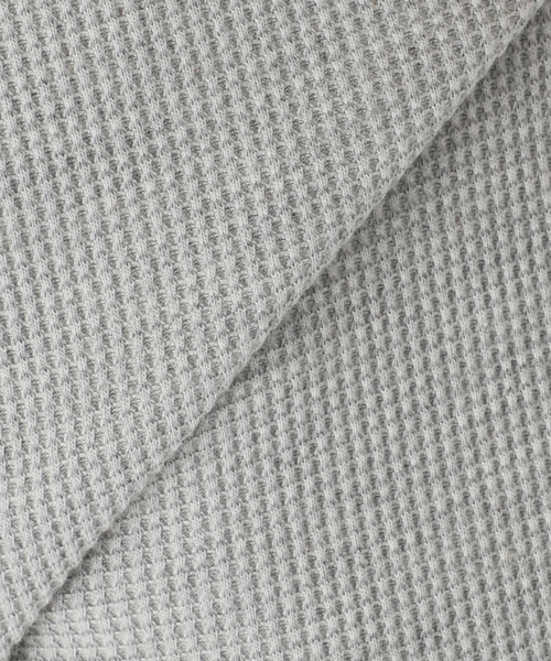 JOURNAL STANDARD relume（ジャーナルスタンダード　レリューム）の「レイヤードラウンド サーマルTシャツ（Tシャツ/カットソー・メンズ・チャコールグレー/グレー/アイボリー/ホワイト×ホワイト・SMALL/MEDIUM/LARGE）」の14枚目の写真