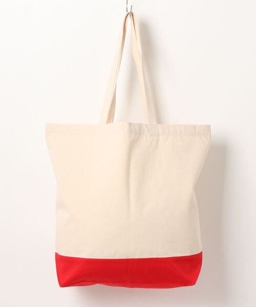 emesuelee(エメスーリー)の「レギュラーキャンバストートバッグ L(トートバッグ・レディース・レッド/ブルー/ライトグレー/オリーブ/ベージュ系2/ベージュ系3/ブラック系1/モカ/ベージュ系1/ベージュ系4/ブラック/ナチュラル/パープル/ネイビー/スモークピンク/ピンク/マスタード/ミント/カーキ/グリーン・L)」の10枚目の写真