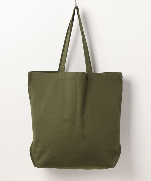 emesuelee(エメスーリー)の「レギュラーキャンバストートバッグ L(トートバッグ・レディース・レッド/ブルー/ライトグレー/オリーブ/ベージュ系2/ベージュ系3/ブラック系1/モカ/ベージュ系1/ベージュ系4/ブラック/ナチュラル/パープル/ネイビー/スモークピンク/ピンク/マスタード/ミント/カーキ/グリーン・L)」の11枚目の写真