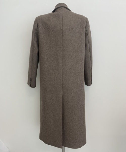 Mela(メラ)の「SLIM LONG CHESTER COAT(チェスターコート・レディース・ブラック/ベージュ・FREE)」の14枚目の写真