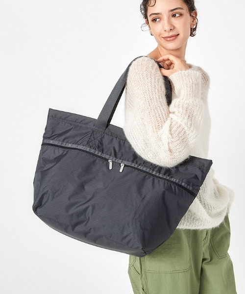 CARLIN ZIP TOP TOTE BAG サンダー（トートバッグ）｜LeSportsac（レスポートサック）